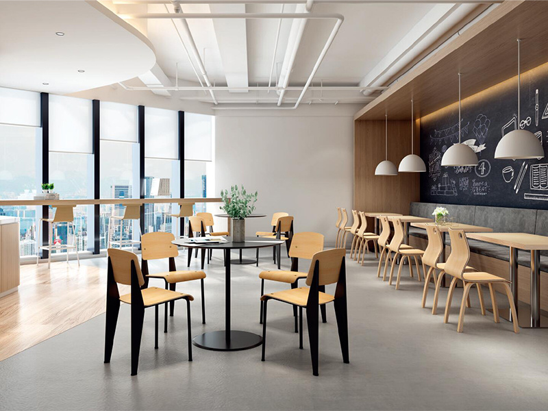 定制公司餐廳家具